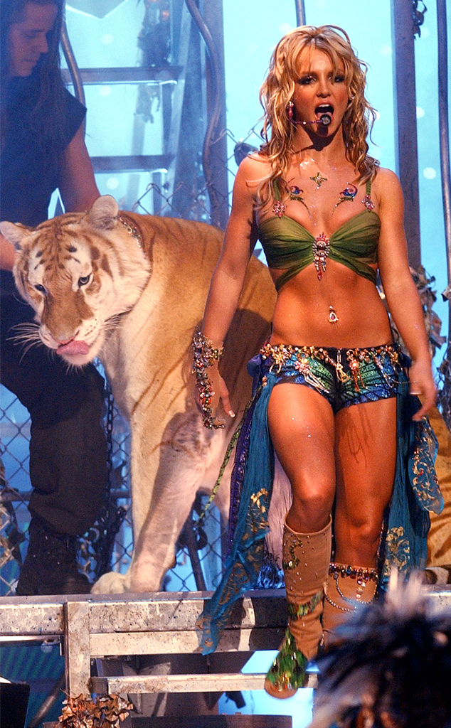 Tiger King Stars Spotted In Throwback Britney Spears Pics E Online